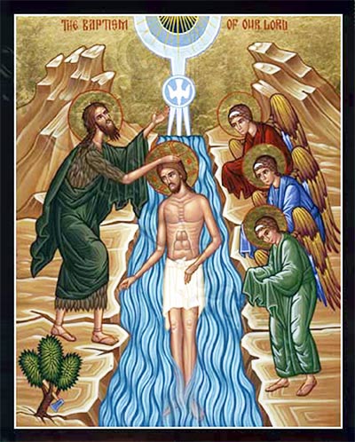 baptism of Jesus icon
